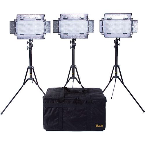 KIT IB508-v2 con 3 luces para estudio LED